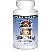 Source Naturals Serrapeptase, Whole Body Systemic Vegetarian and Delayed Release Enzyme* - 30 Capsules