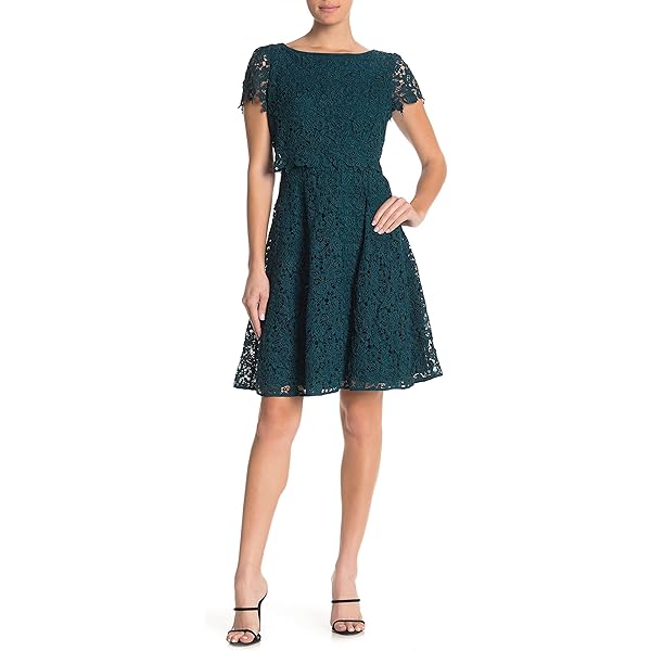 Shani - Ombre Laser Cut Dress Blue at Amazon Women's Clothing store