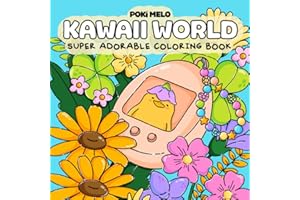Kawaii World: Super Adorable Coloring Book for Adults and Teens Featuring Cute Animal Characters for Relaxation and Creativity