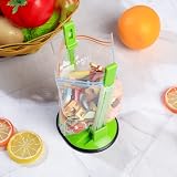 LJHOME 2 Pcs Baggy Rack Clips Adjustable Food Bag Stand Holders Green view 6
