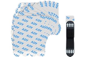 ADY Picture Hanging Strips Heavy Duty 40Pairs，Damage Free Removable Picture Hangers, Refill Adhesive Strips for Rent Room, Hook and Loop Strips Mounting Tape for Painted Wall