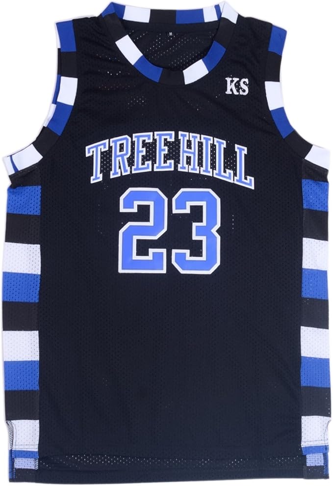 Sporting Goods Mens 23 Lucas Scott 3 Nathan Scott One Tree Hill Basketball Jersey Stitched