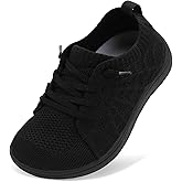 JOINFREE Toddler Shoes Girls Boys Wide Barefoot Shoes Minimalist Walking Sneakers Zero Drop Slip on Tennis Shoe Breathable Naturally Flexible