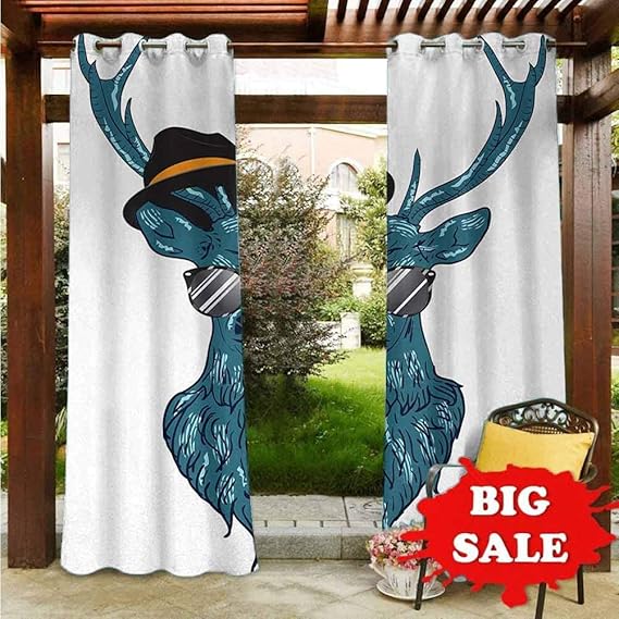 ScottDecor - Cenador de jardín para exteriores, diseño de ciervos