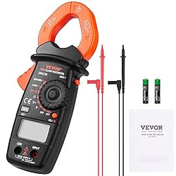 VEVOR Digital Clamp Meter T-RMS, 2000 Counts, 400A