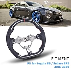 EASSAFEX Carbon Fiber Steering Wheel for Toyota 86