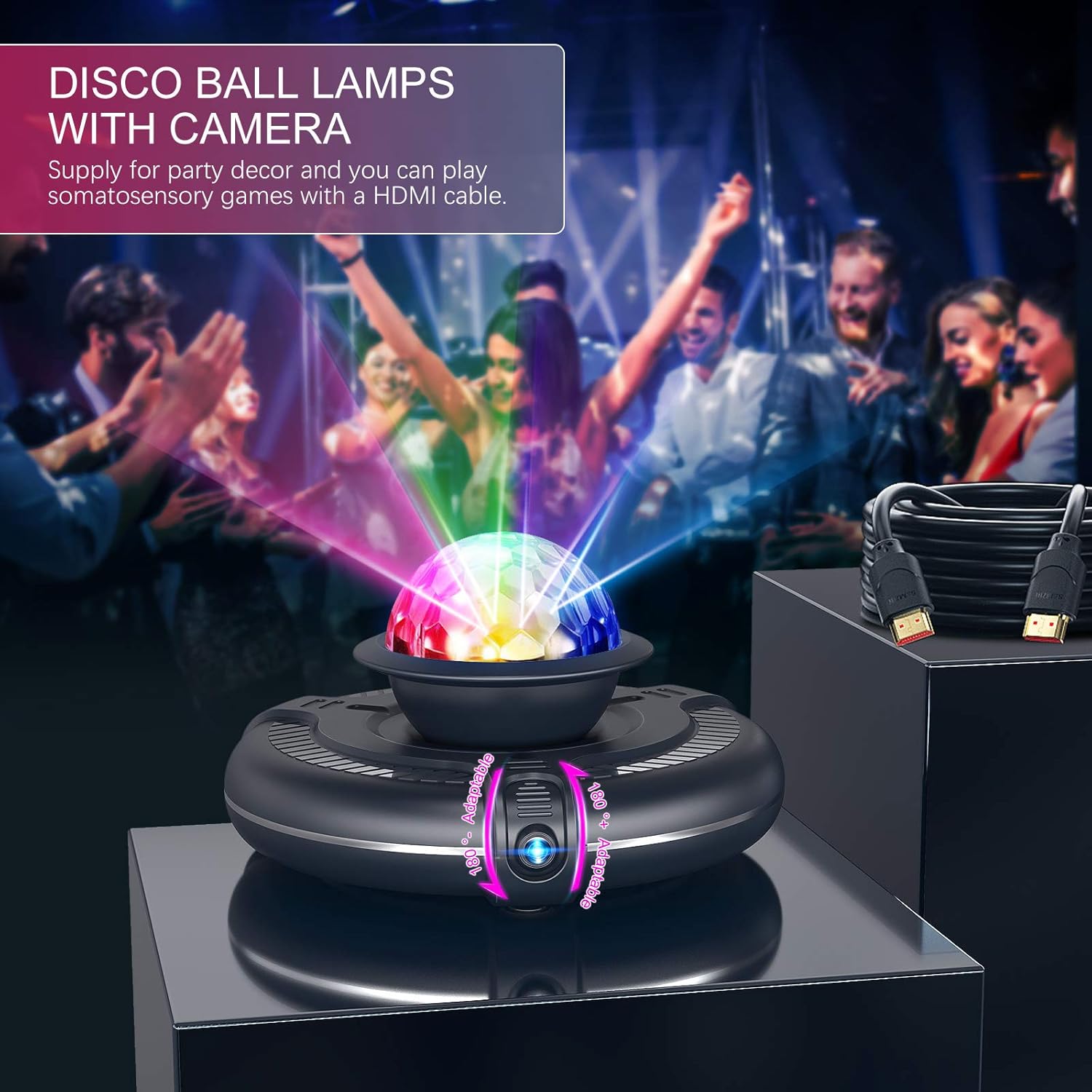 BLAVOR Electronic Dance Mats,Dance Mat Double Game for Kids and Adults with Massage Button,Indoor Portable Musical Dancing Mat with 100 Plus Games and Disco Ball Host for HDMI TV (Double Gray): Toys & Games