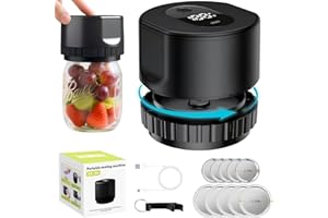 PANGEGE Roboseal Jar Vacuum Sealer | Robot seal jar sealer | Vp06 Plus Vacuum jars | Electric Vacuum Sealer for Jars | Mouth 