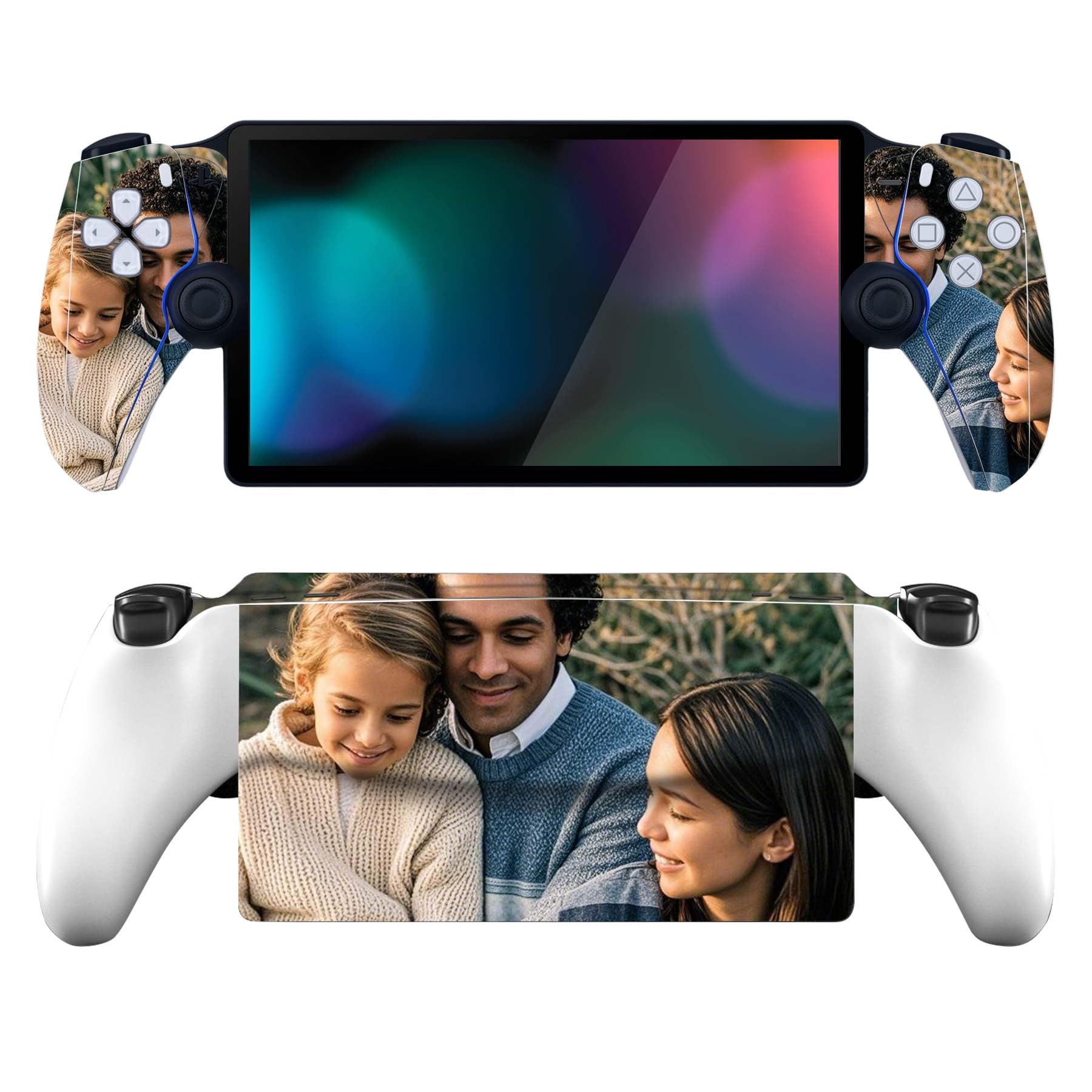 Custom Full Body Vinyl Skin Sticker Decal Cover for PS Portal Remote Player Console with Your Personalized Photo