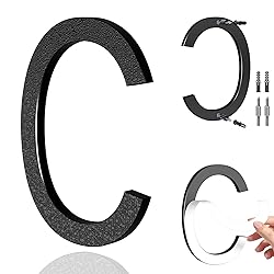 6 Inch Self-adhesive House Numbers, Modern House