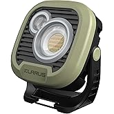 klarus WL3 Camping Light Magnetic Work Light, 1500 High Lumens, 13500mAh High Capacity, 6 Light Modes, Rechargeable Portable LED Lights for Work, DIY, Emergency Power Outage, Car Repair & Camping