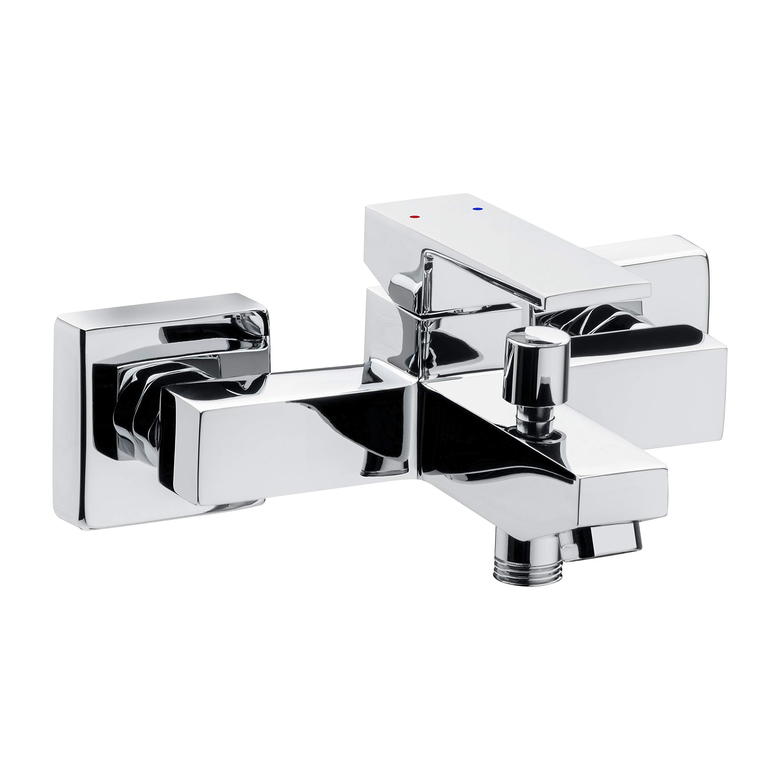 Cornat Sintra SIN2 Brass Body Chrome-Plated 1/2 Inch Shower Outlet/Single Lever Mixer Wall Mounting, Bath tap