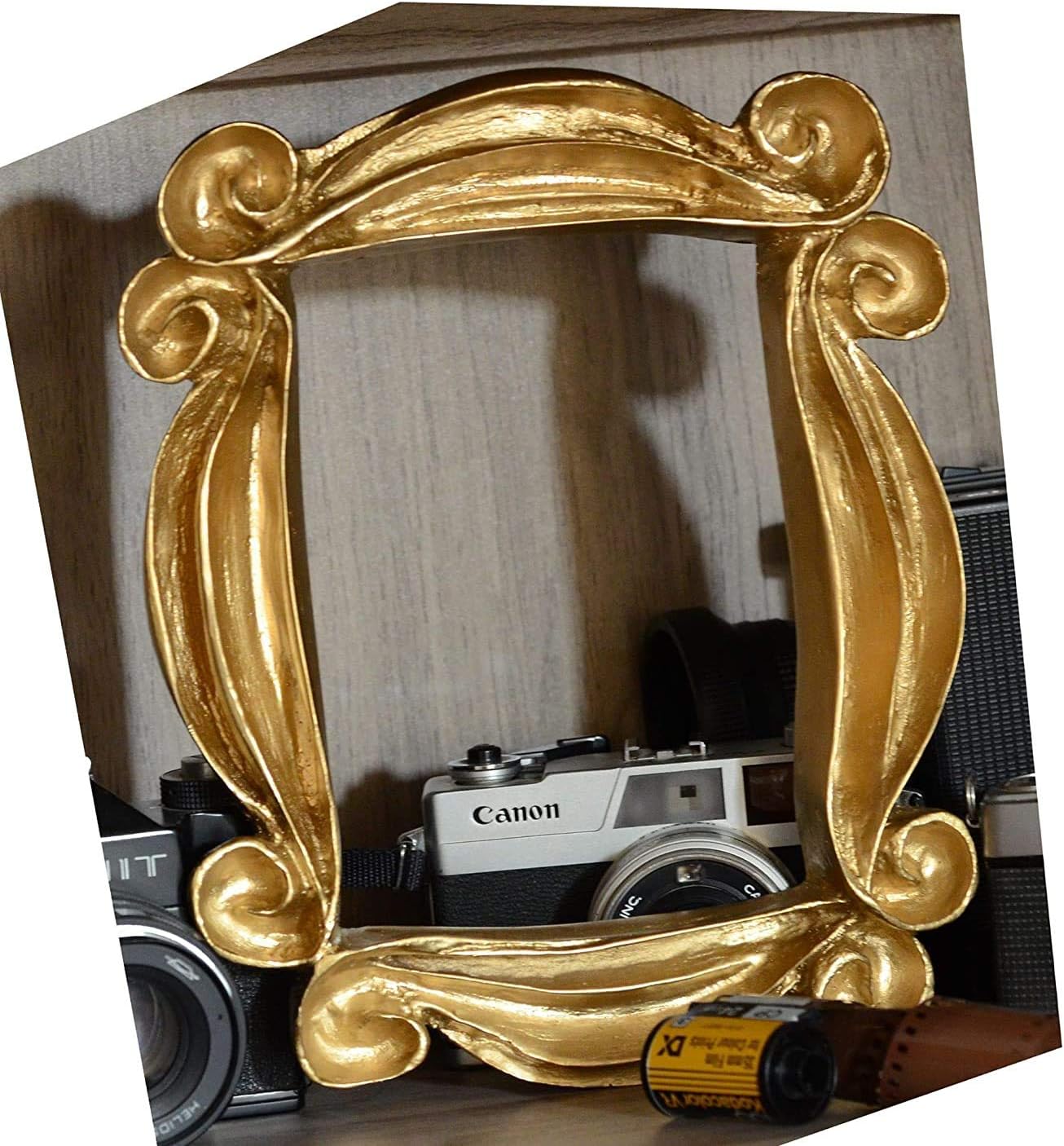 LaRetrotienda - peephole door frame gold edition