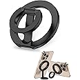 Phone Grip Holder Dual-Sided Magnetic Finger Ring Adjustable Kickstand Loop for iPhone 17/16 Pro Max/15 Plus/14 Pro/13 Mini/1