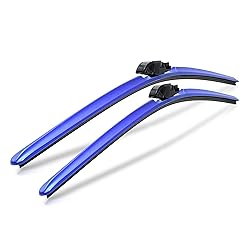 ClixWipers 26" + 20" (Set of 2) Blue All Weather