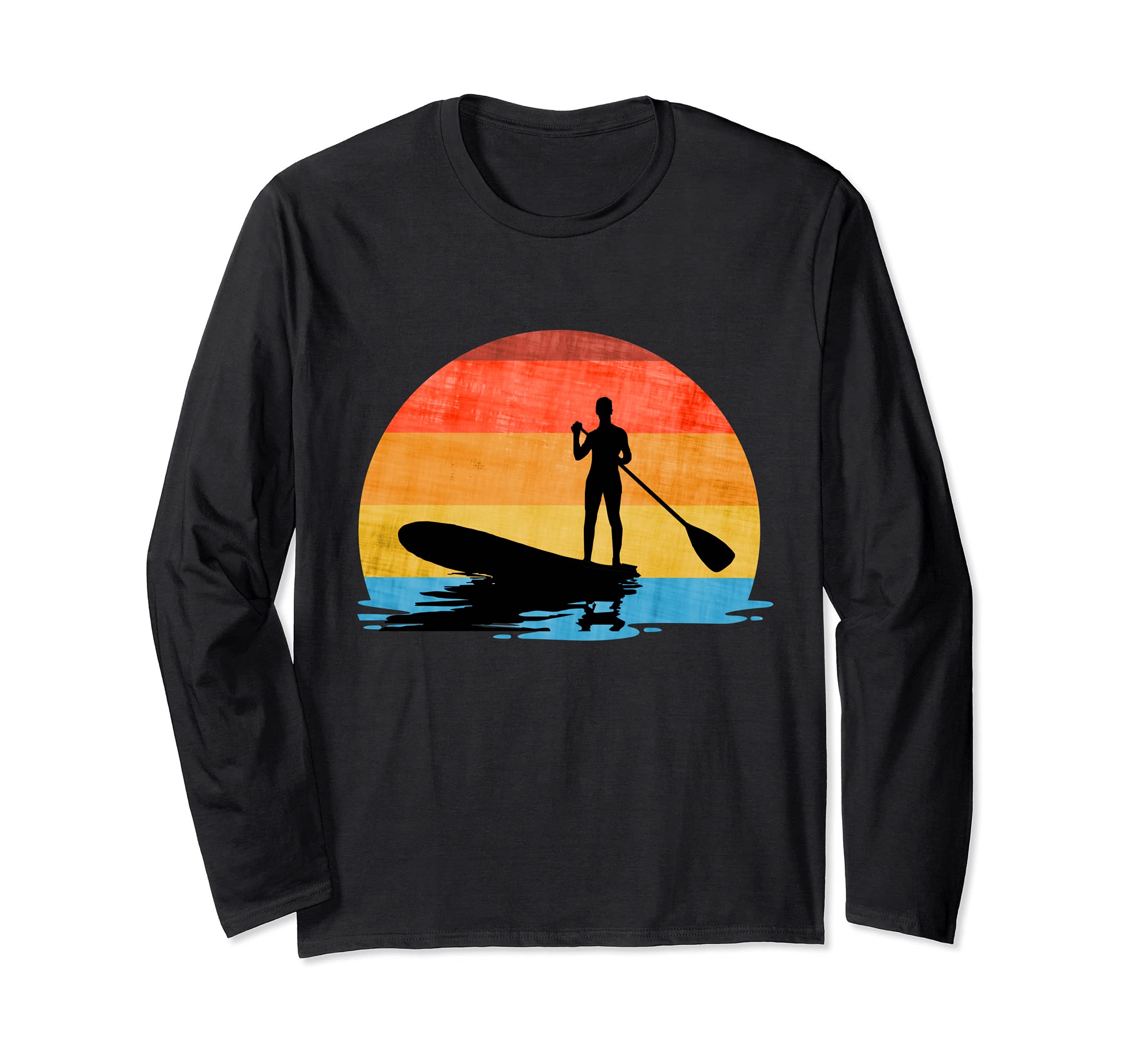 STAND UP PADDLE, PADDLING, SUP, PADDLEBOARDING, SURFER Long Sleeve T-Shirt