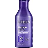 Redken Blondage Color Depositing Purple Conditioner, For Blonde Hair, Neutralizes Brass & Moisturizes Hair, With Pure Violet 