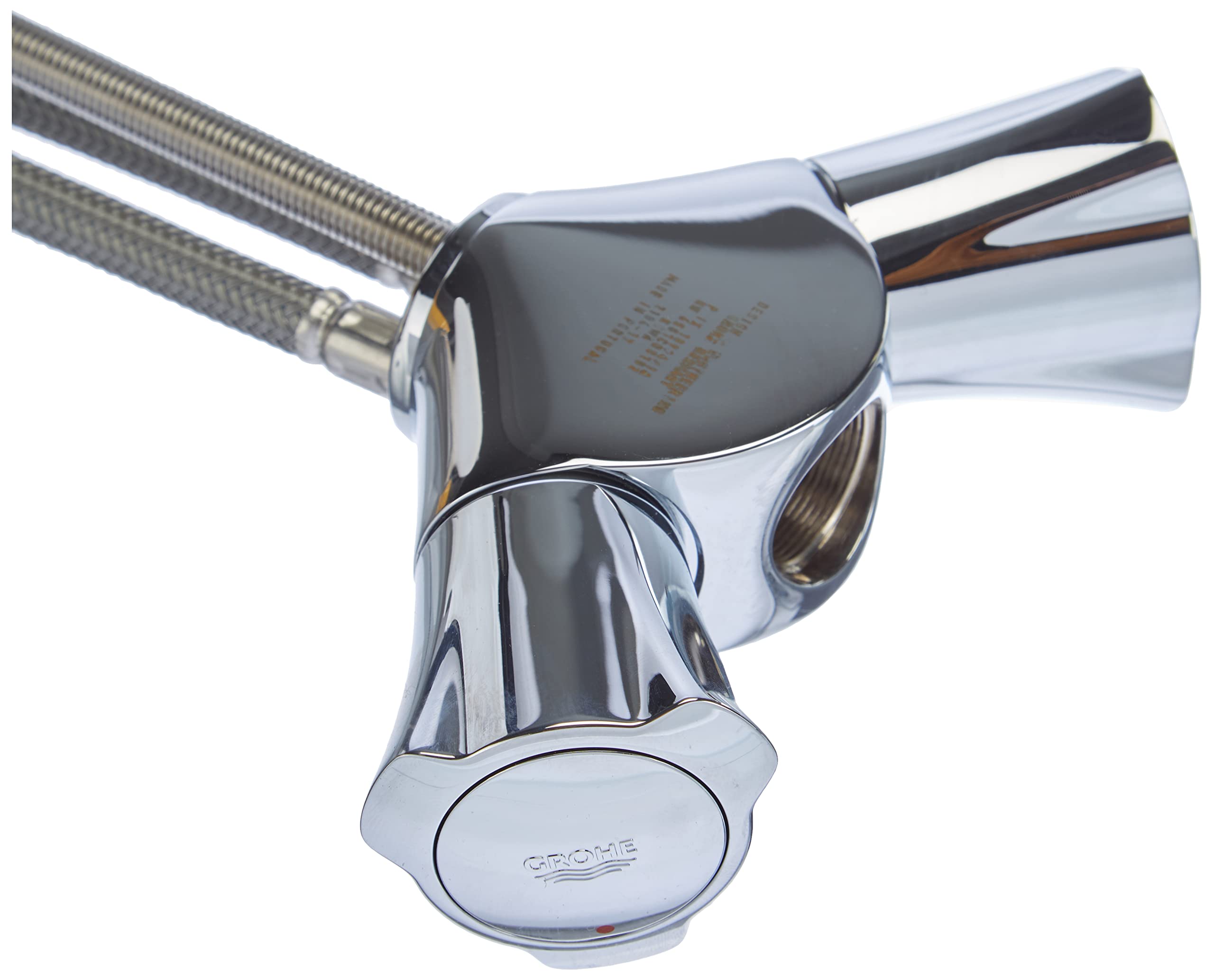 Grohe 31831001 Costa Single-Hole Sink Tap DN 15 Metal Handles and Pivoting Spout Chrome