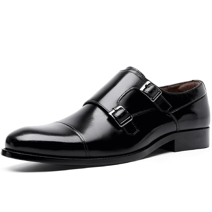 Desai Estilo Monje de Doble Hebilla para Hombre