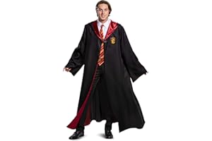 Disguise Harry Potter Gryffindor Robe Prestige Adult Costume Accessory