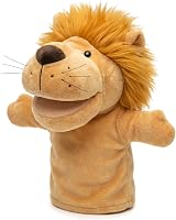 LOMTRATS Animal Hand Puppets for Kids Includes Wolf Tiger Lion Monkey view 6