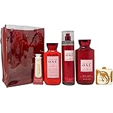 Bath & Body Works You're The One Gift Set - Body Wash - Body Lotion - Fragrance Mist and Paraffin Hand Cream - with a Peach Gardenia Bar Soap