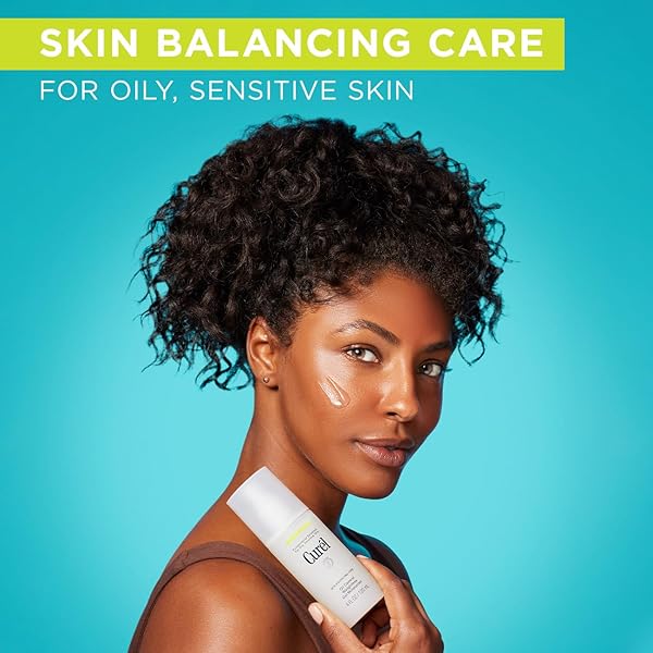 CURÉL OIL CONTROL WEIGHTLESS GEL MOISTURISER FOR OILY, SENSITIVE SKIN