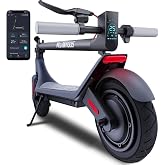 MEGAWHEELS Electric Scooter,Electric Scooter Adults Teens,10in Pneumatic Tires,500/600W Motor,28/31 Miles Range,15.5mph E Scooter with Smart APP Control for Commuting, Outdoor, Short Travel Gift