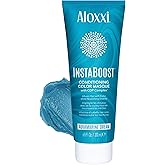 ALOXXI InstaBoost TEAL Color Depositing Conditioner, 6.8 Fl Oz - Aquamarine Dream - Deep Conditioning Hair Mask for Instant Temporary Hair Color Dye