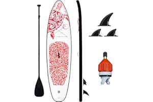 FEATH-R-LITE Inflatable Stand Up Paddle Board 10'x30''x6'' Ultra-Light (16.7lbs) SUP with Paddleboard Accessories