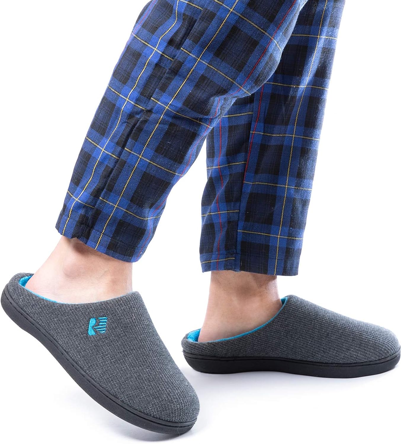  | RockDove Men's Original Two-Tone Memory Foam Slipper | Slippers