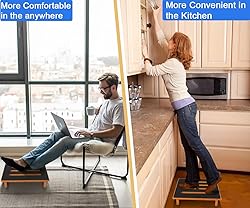 One Step Stool for Adults Seniors with Non-Slip