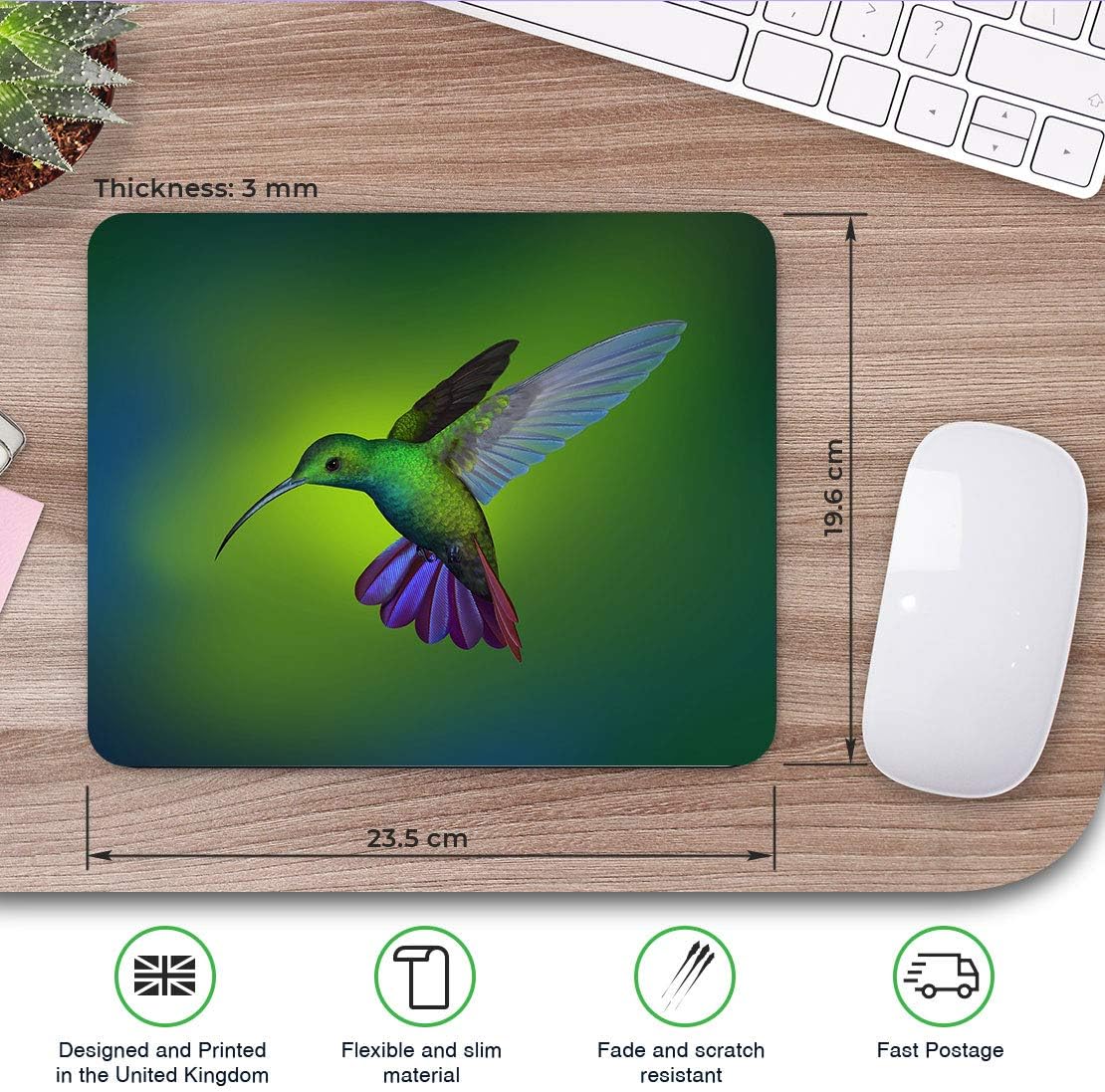Destination Vinyl ltd Comfortable Mouse Mat - Image 3