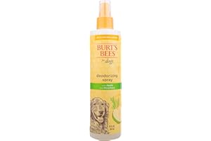 Burt's Bees for Pets Deodorizing Spray for Dogs with Apple and Rosemary, 99.7% Natural Origin Formulas, Waterless Dog Shampoo - Gentle Dry Shampoo for Dogs, Best Dog Shampoo, 10 oz