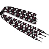 Xiazw 47" Cool Flat Women Men Shoelace Shoe Laces String,2 Pair Pack