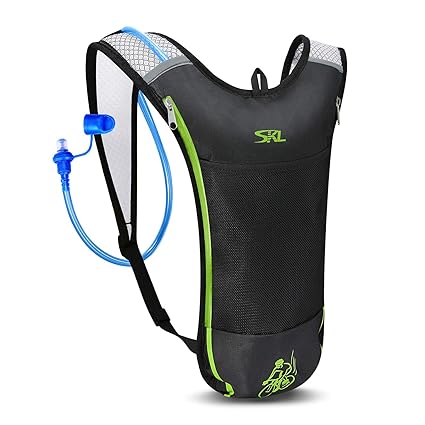 Skl Hydration Pack Water Backpack With Water Bladder 2l Bpa Free Hydration Backpack For Running Cycling Biking Hiking Climbing Skiing Hunting Pouch