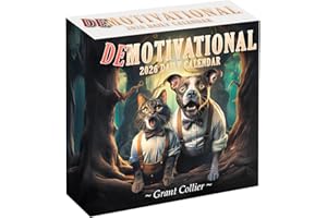 Demotivational 2026 Daily Calendar (A Funny, Uninspirational, and Humorous Page-A-Day / Day-to-Day Desk Calendar - all 365 days!)