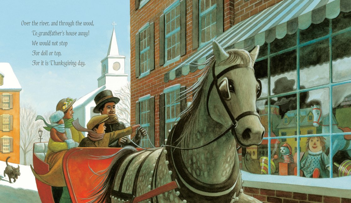 Over The River And Through The Wood The New England Boy S Song About Thanksgiving Day Child L Maria Tavares Matt Amazon Com Books