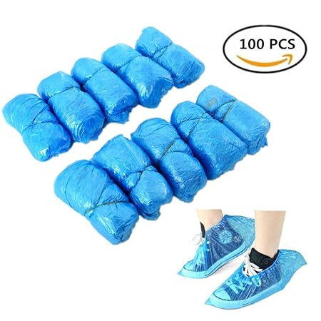 Soprascarpe Monouso In Plastica Impermeabile E Antiscivolo