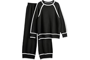LILLUSORY 2 Piece Knit Lounge Set Womens Matching Sweater Sets