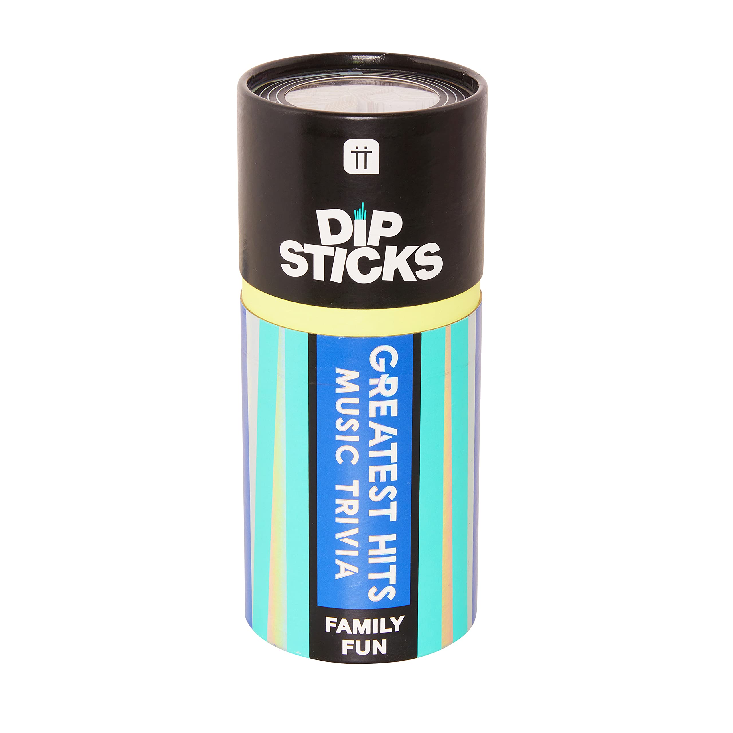 Talking Tables Hit Replay Dipsticks Family Game | 70s Disco Music Quiz, Present, Stocking Filler, Gamedisco