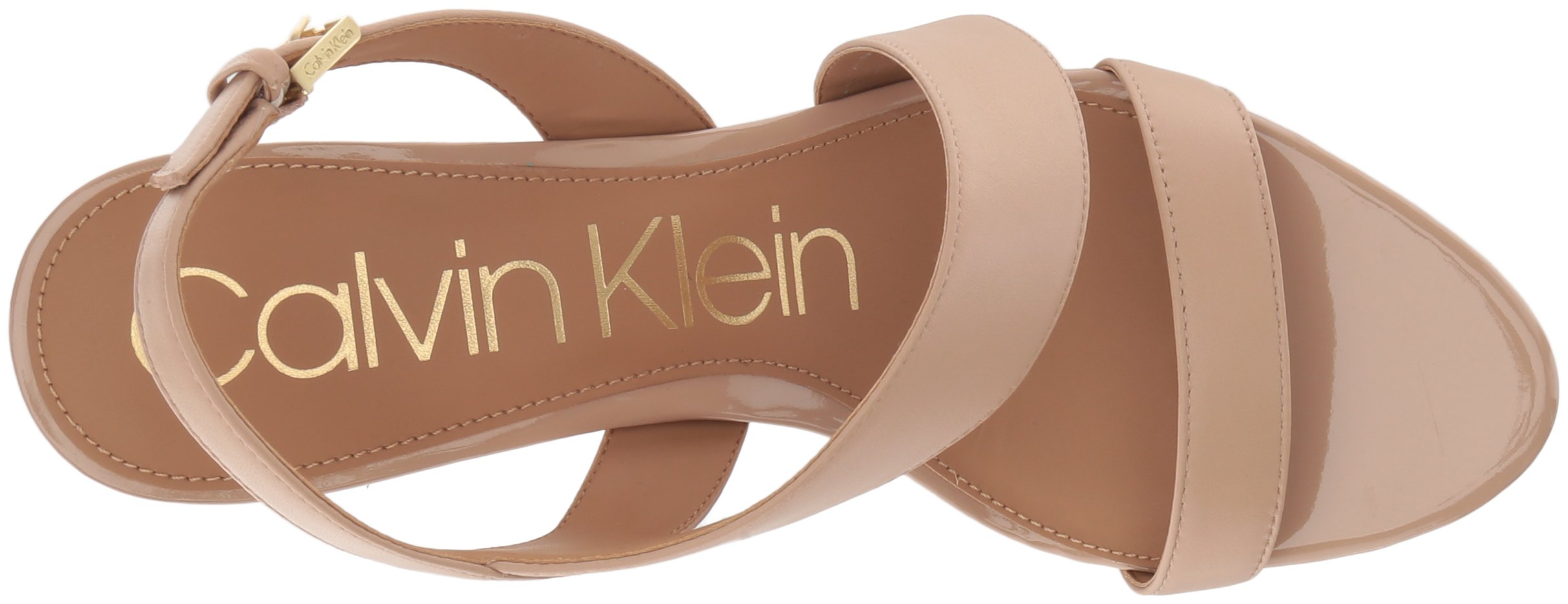 Calvin Klein Womens Lancy Heeled Sandal Desertcart INDIA