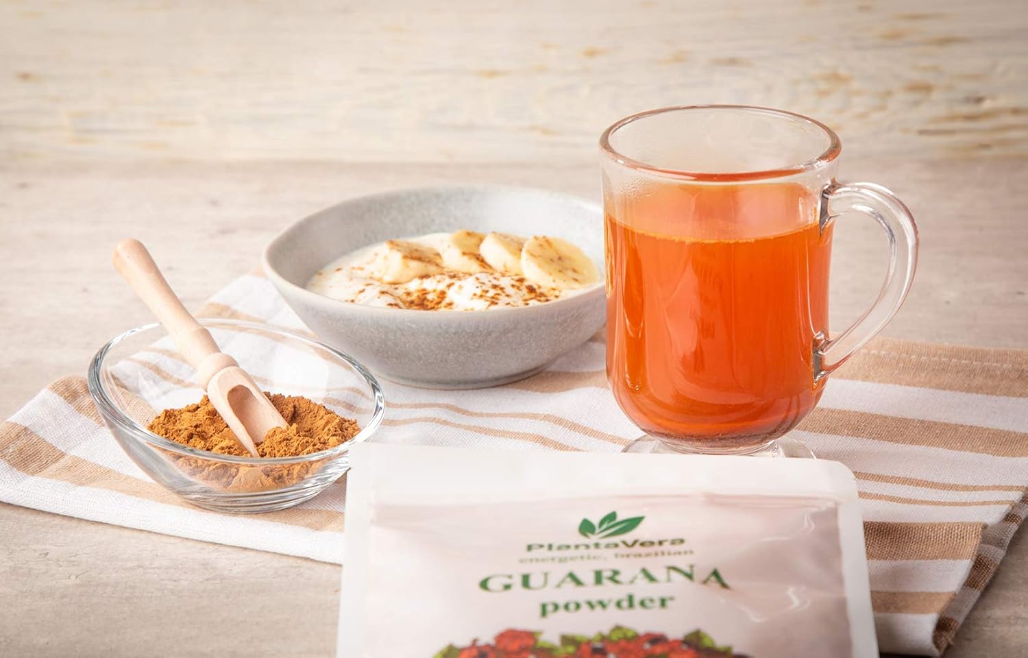 High Potency Guarana Seed Powder From Brazil - Organic Energy & Focus Supplement