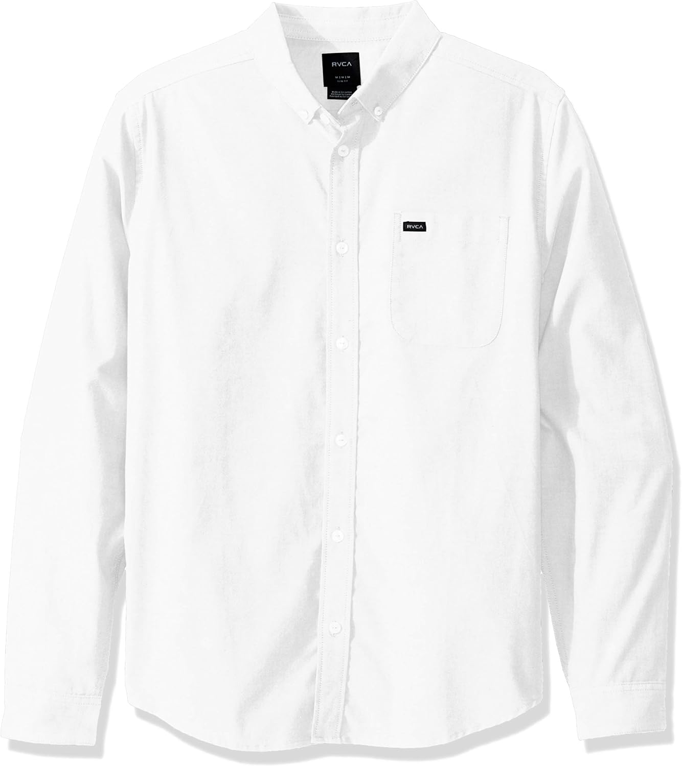 RVCA Men's That'll Do Stretch Long Sleeve Shirt: Clothing