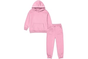 ACEFAST INC Girls Boys Tracksuit Pullover Hoodie Jogging Pants Set 2 Pieces Sweatsuit for Kids Fashion Sweatshirt Set