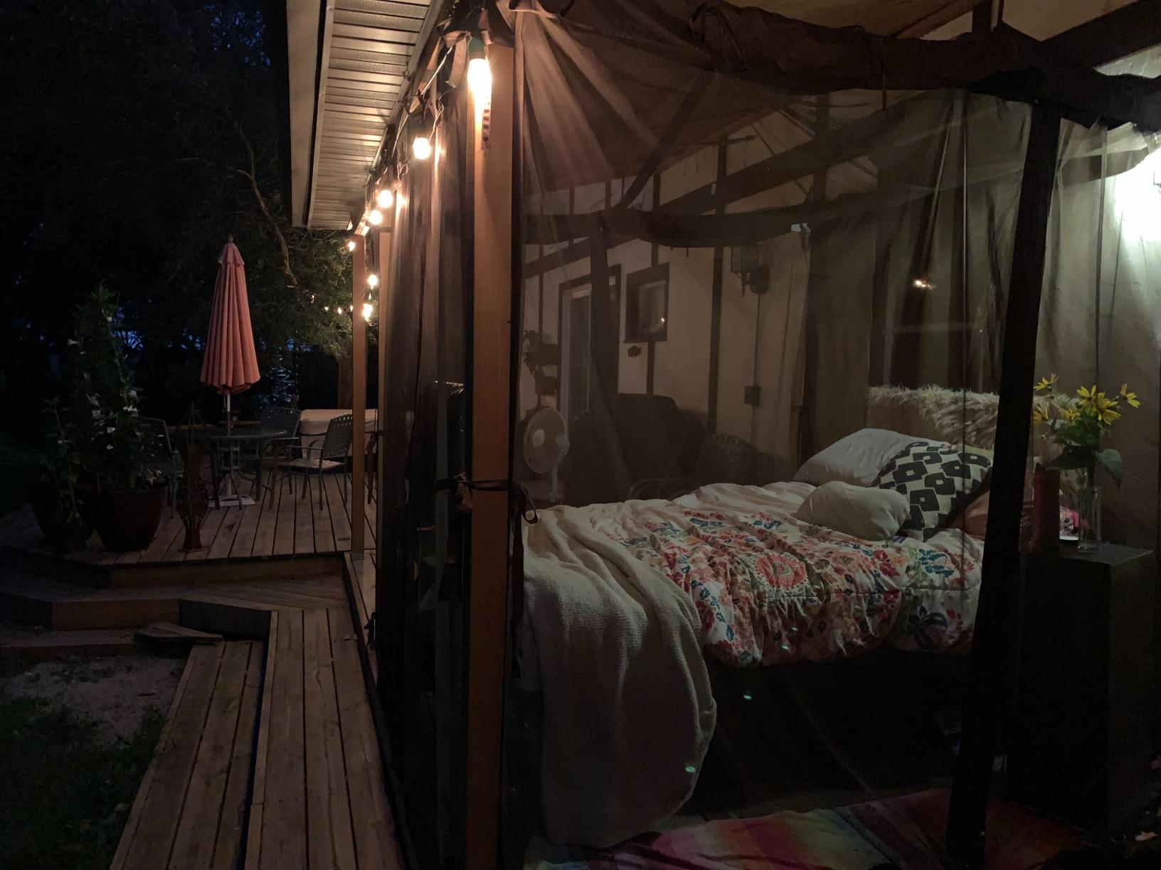 15/mo Finance Replacement Mosquito Net for FlatRoof Pergola Mesh