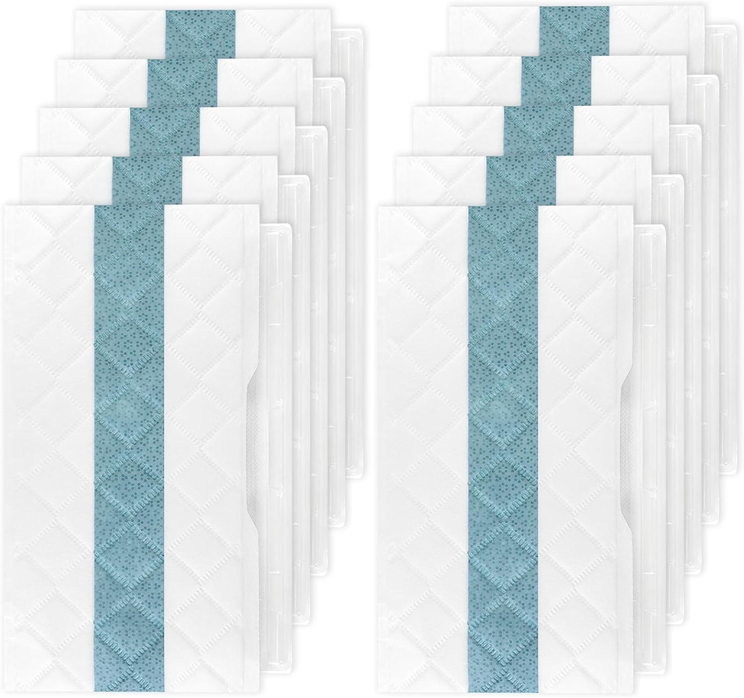 Photo 1 of 10 Packs ofmop Replacement Pads?Disposable Hard Floor Pad Refills, Compatible with VACMOP Pro VM252 VM251 VM250 VM200 VC205 QM250 VM190 VM200P12 VMP30 for use on All Sealed Floors