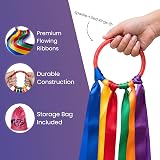 GSi Ribbon Rings for Kids 6-Pack with Storage Bag 32 in Ribbons view 5