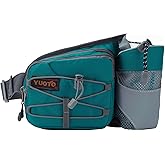 Waist Pack with Water Bottle Holder for Running Walking Hiking Fanny Pack Hydration Belt