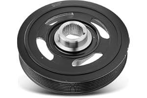 A-Premium Engine Harmonic Balancer Crankshaft Pulley Compatible with Honda CRV 2007-2014, Accord 2008-2012, Crosstour 2012-20